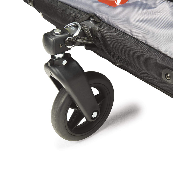 Allen Sports Deluxe Steel 2-Child Bicycle Trailer and Stroller, Model AS2-O, Orange