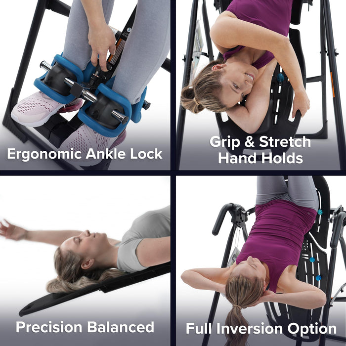 TEETER EP-560 Ltd. Inversion Table for Back Pain, FDA-Registered, UL Safety-Certified, 300 lb Capacity (EP -560 Ltd.)