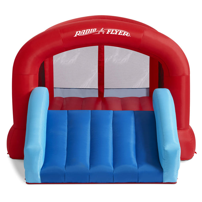 Radio Flyer Backyard Bouncer, Bounce House, Inflatable Jumper with Air Blower, Ages 3-8 Years