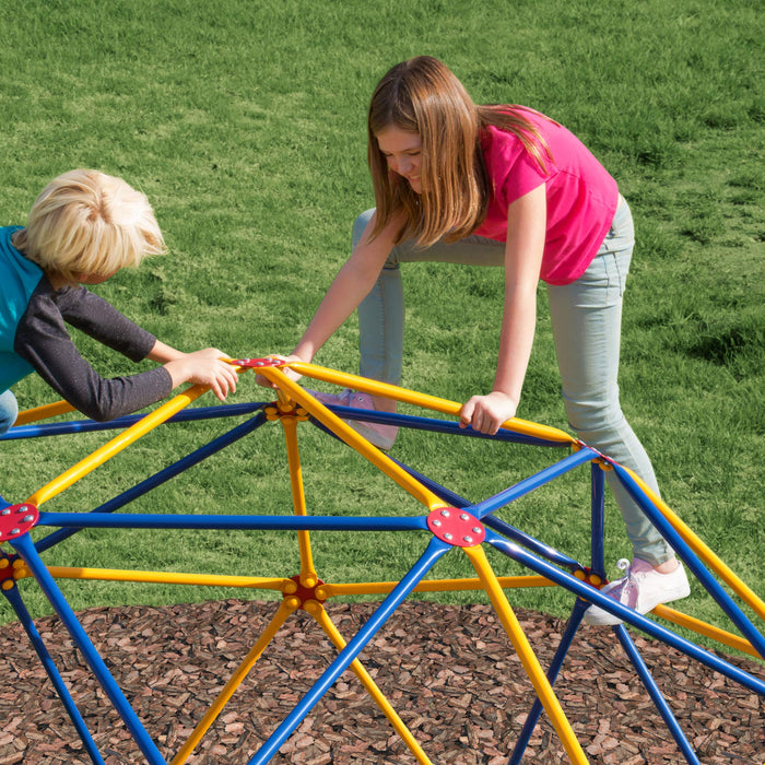 EASY OUTDOOR Space Dome Climber – Rust and UV Resistant Steel – 1000 lb. Capacity – for Kids Ages 3 to 9