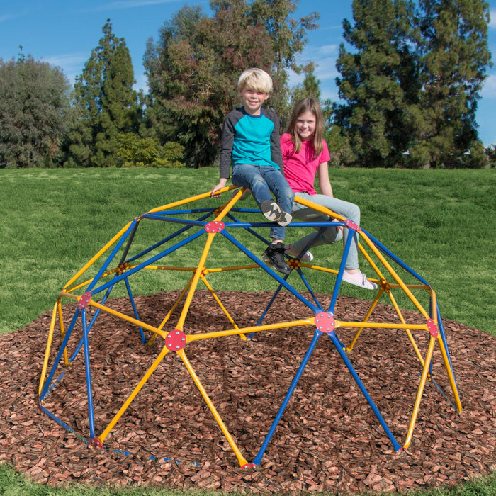 EASY OUTDOOR Space Dome Climber – Rust and UV Resistant Steel – 1000 lb. Capacity – for Kids Ages 3 to 9