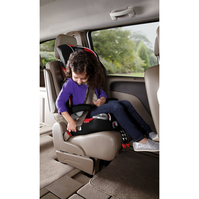 Graco Affix Youth Booster Seat with Latch System, Atomic