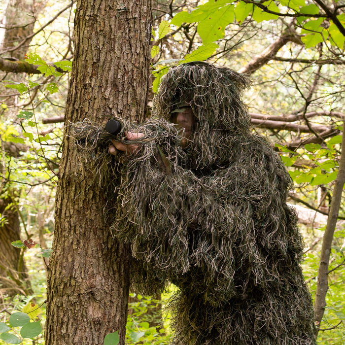 VIVO Ghillie Suit M/L Woodland Camo, OUTD-V001M