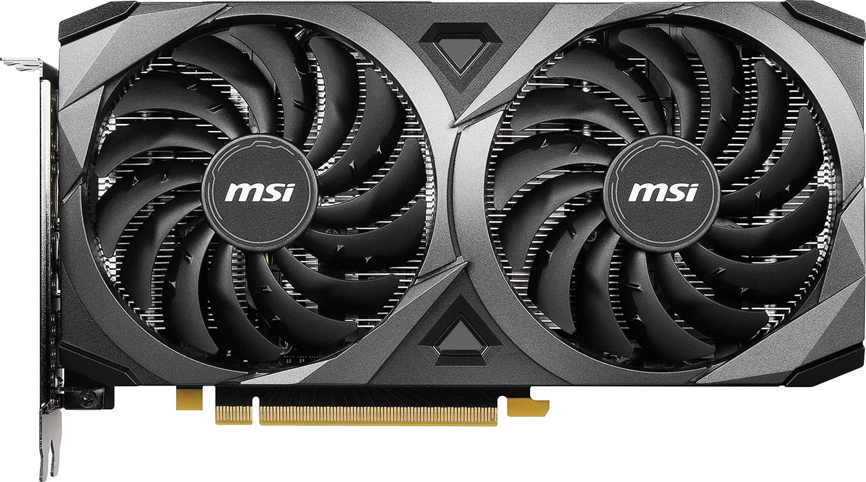 MSI GeForce RTX 3060 Ventus 2X 12G OC, Gaming Graphics Card - NVIDIA RTX 3060, 12GB GDDR6 Memory, 192-bit, 15 Gbps