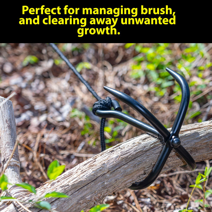 Rampant SPGHOOK Grappling Hook with Rope