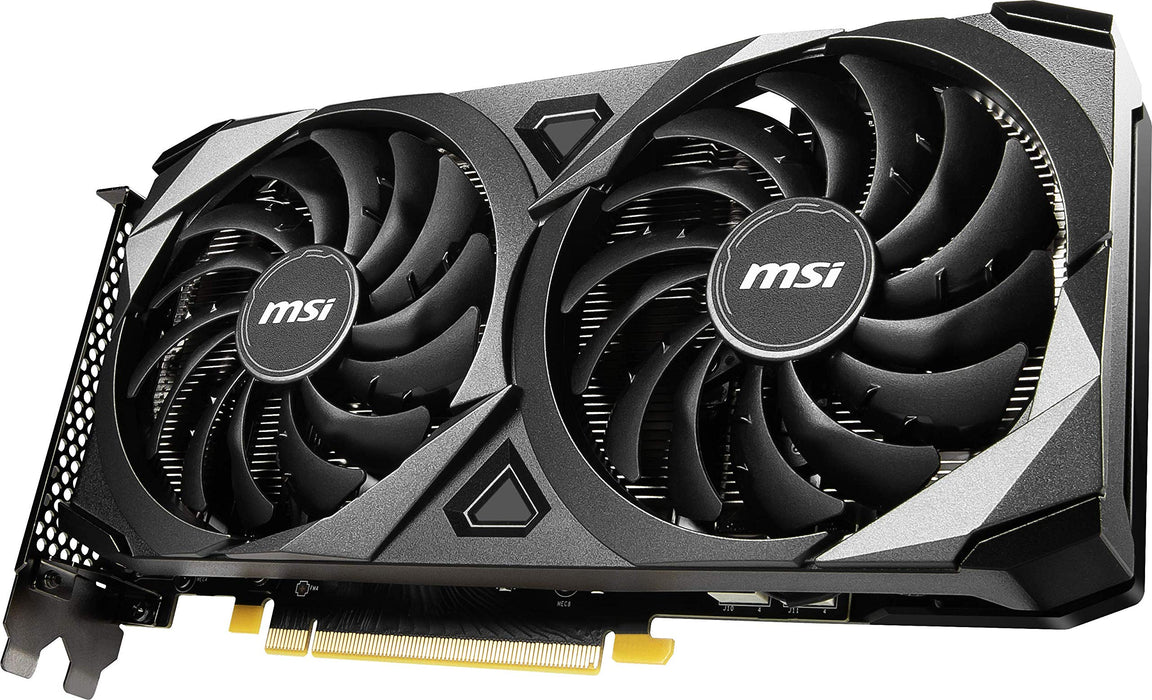 MSI GeForce RTX 3060 Ventus 2X 12G OC, Gaming Graphics Card - NVIDIA RTX 3060, 12GB GDDR6 Memory, 192-bit, 15 Gbps