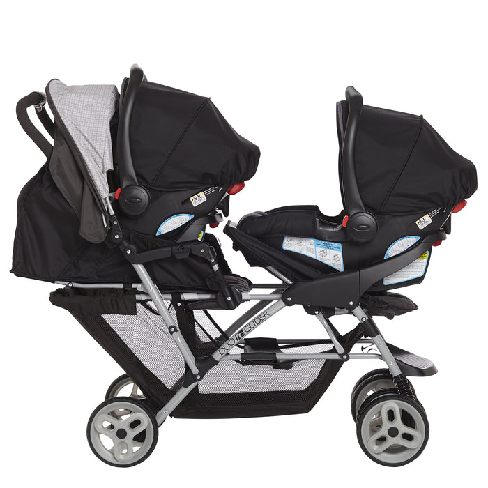 Graco DuoGlider Click Connect Stroller, Glacier