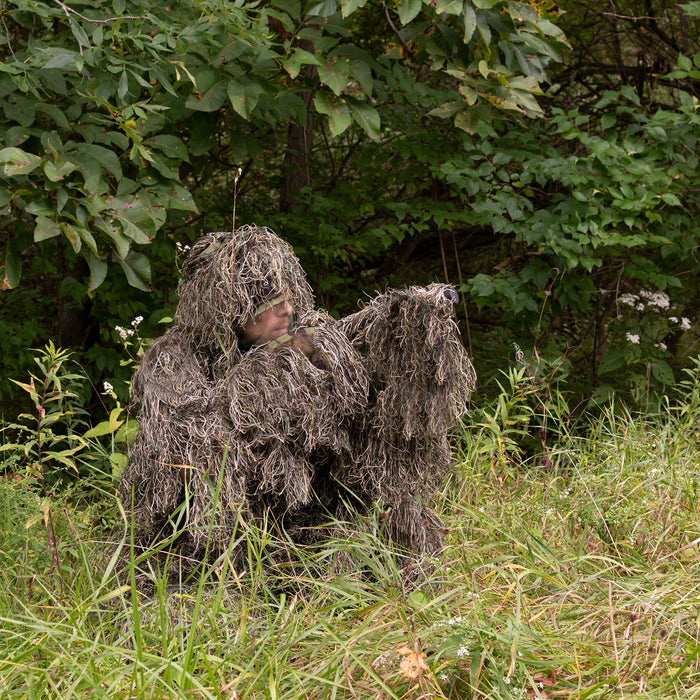 VIVO Ghillie Suit M/L Woodland Camo, OUTD-V001M